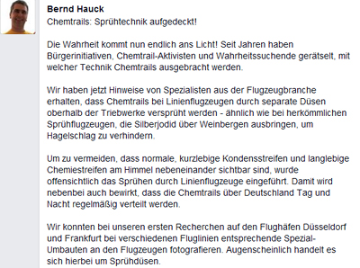 Die Sprühdüsen von Bernd Hauck