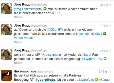 Jörg Rupp löschte einen Tweet