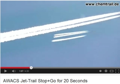 „AWACS Jet-Trail Stop+Go for 20 Seconds“