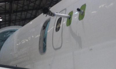 Entwicklung eines 737-Frachter-Sprühsystems für Dispergiermittel